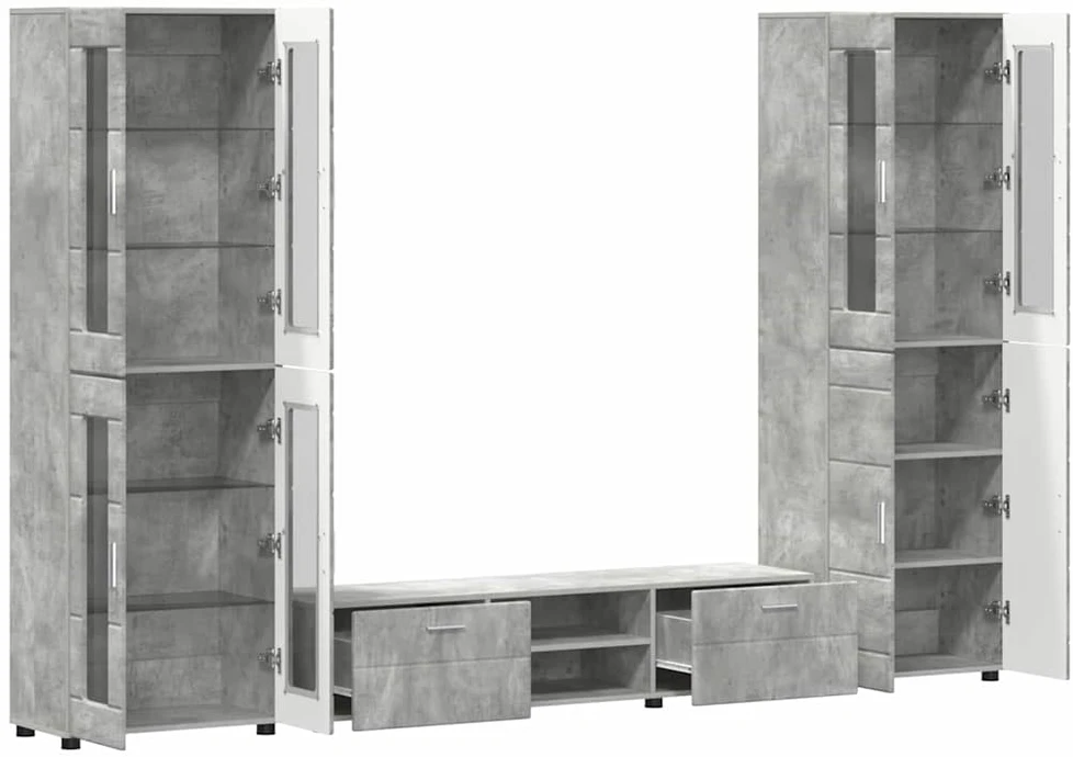 TV spintelių komplektas FLORIN 3 vnt. 150 x 39 x 30 cm