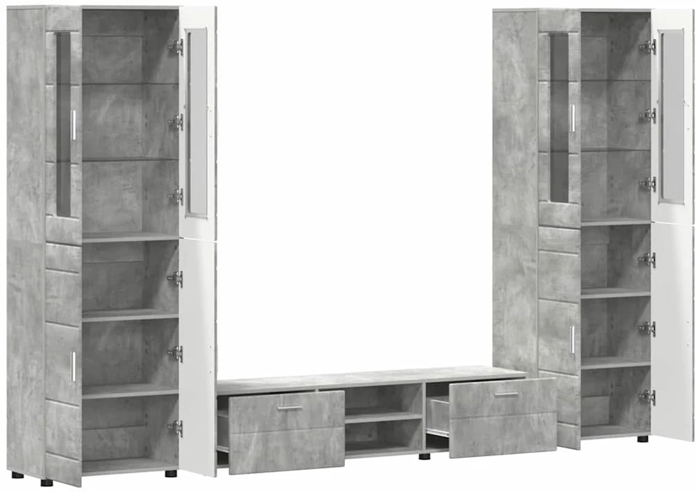 TV spintelių komplektas FLORIN 3 vnt. 150 x 39 x 30 cm