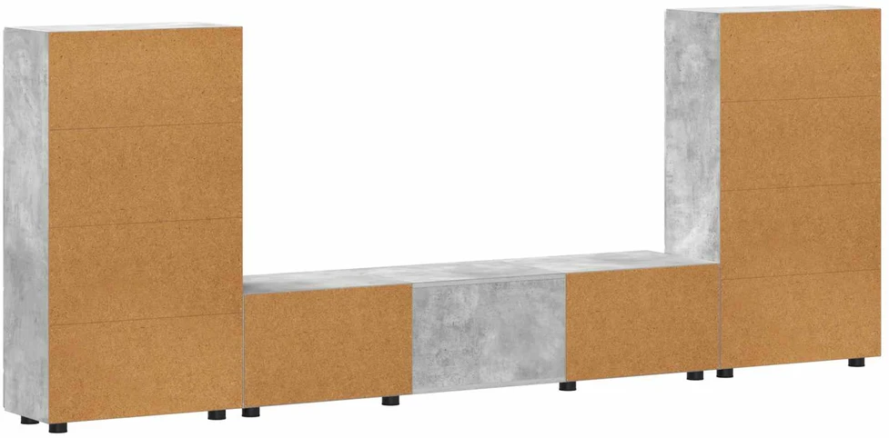 TV spintelių komplektas FLORIN 3 vnt. 150 x 39 x 30 cm