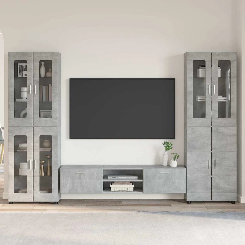 TV spintelių komplektas FLORIN 3 vnt. 150 x 39 x 30 cm