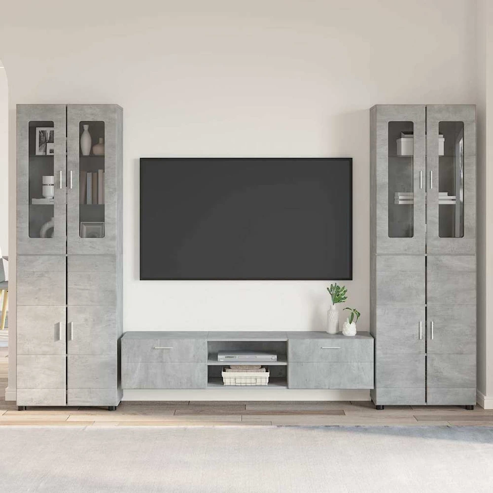 TV spintelių komplektas FLORIN 3 vnt. 150 x 39 x 30 cm