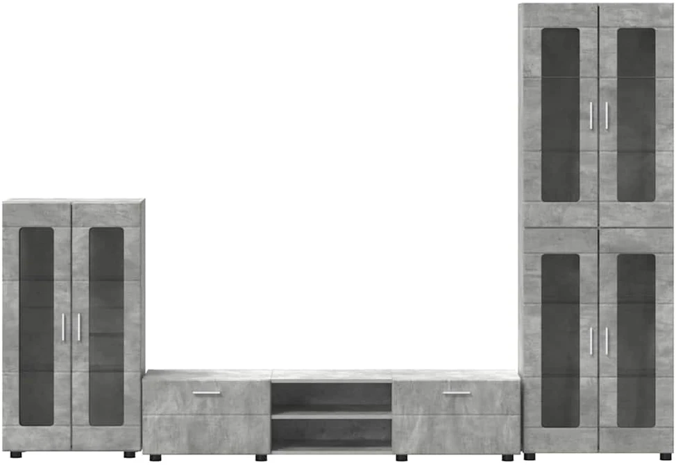 TV spintelių komplektas FLORIN 3 vnt. 150 x 39 x 30 cm