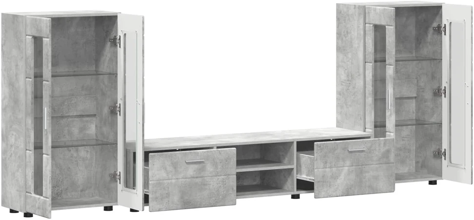 TV spintelių komplektas FLORIN 3 vnt. 150 x 39 x 30 cm