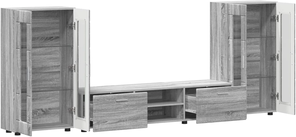 TV spintelių komplektas FLORIN 3 vnt. 150 x 39 x 30 cm