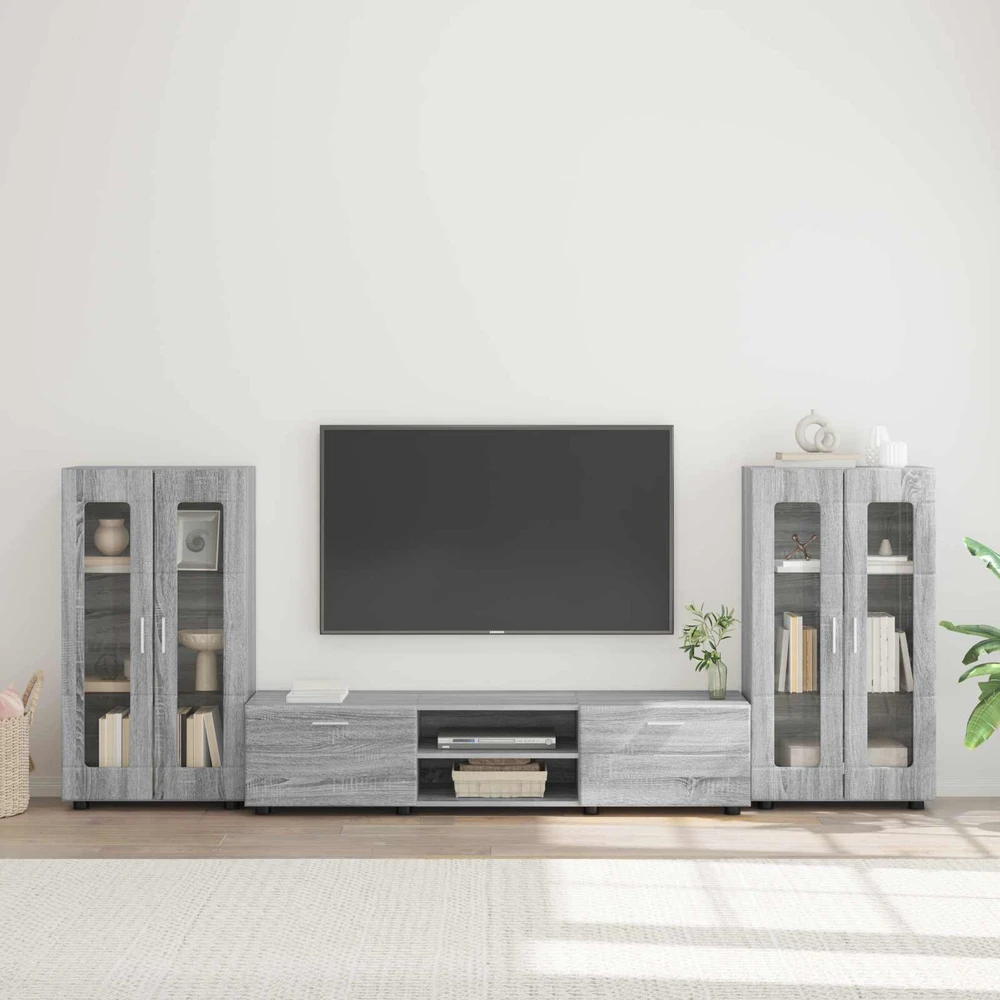 TV spintelių komplektas FLORIN 3 vnt. 150 x 39 x 30 cm
