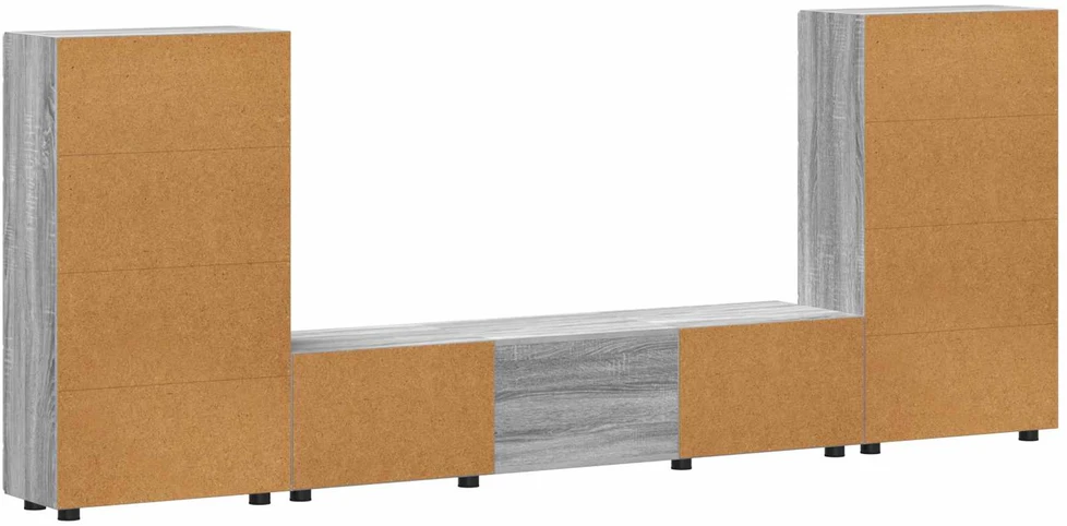TV spintelių komplektas FLORIN 3 vnt. 150 x 39 x 30 cm