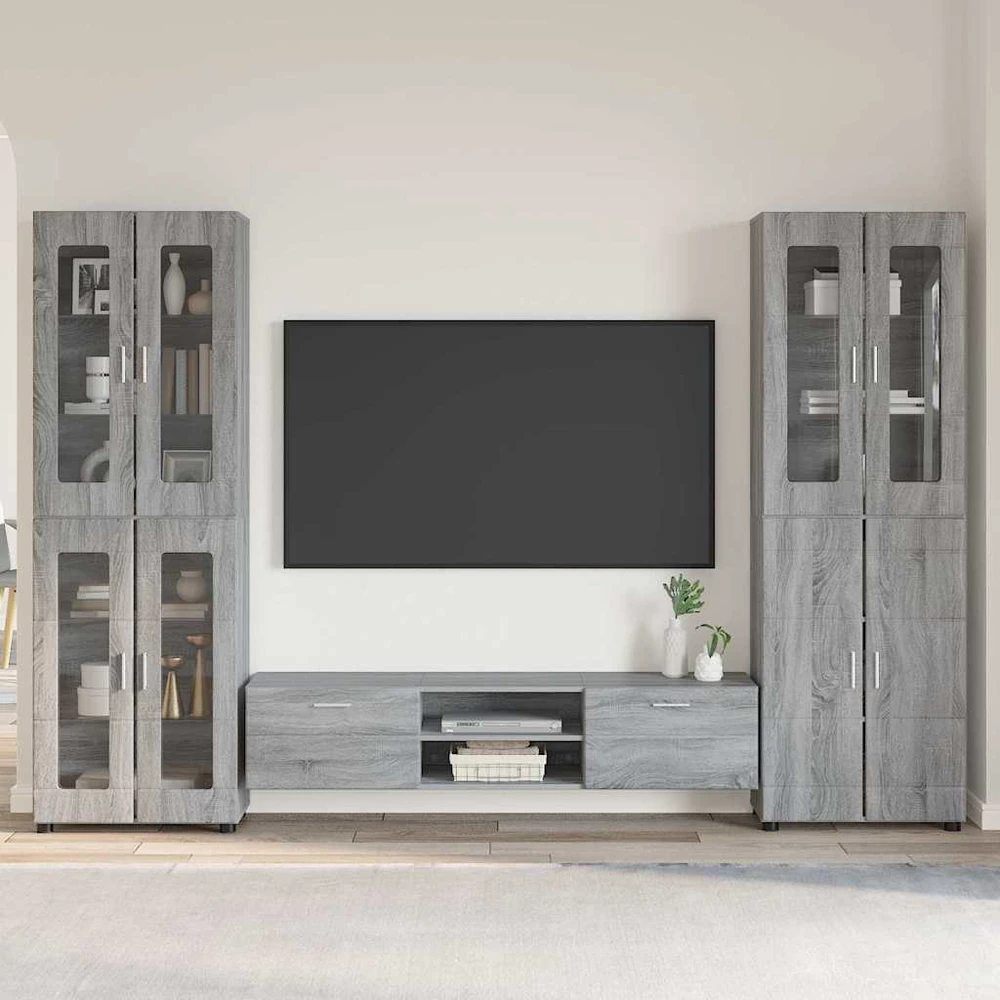 TV spintelių komplektas FLORIN 3 vnt. 150 x 39 x 30 cm