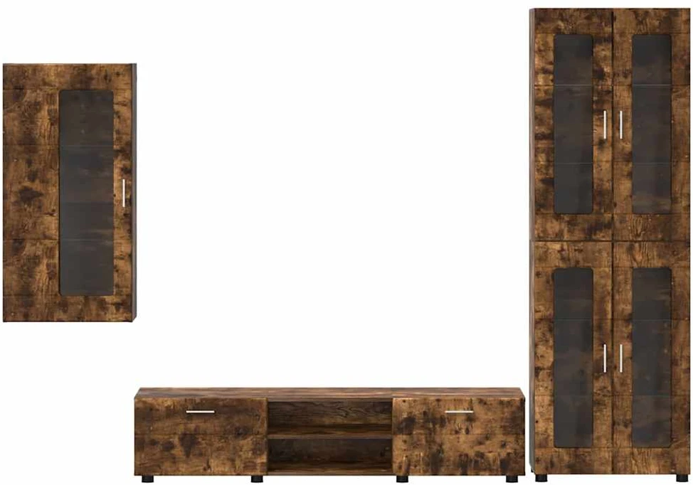 TV spintelių komplektas FLORIN 3 vnt. 150 x 39 x 30 cm