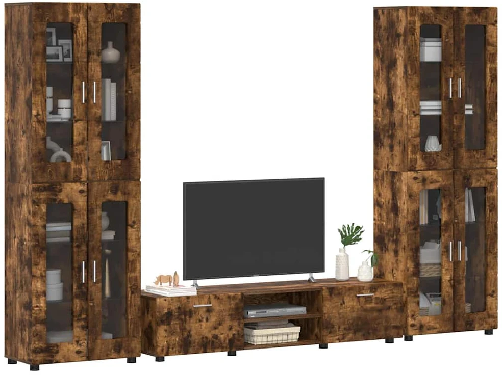 TV spintelių komplektas FLORIN 3 vnt. 150 x 39 x 30 cm