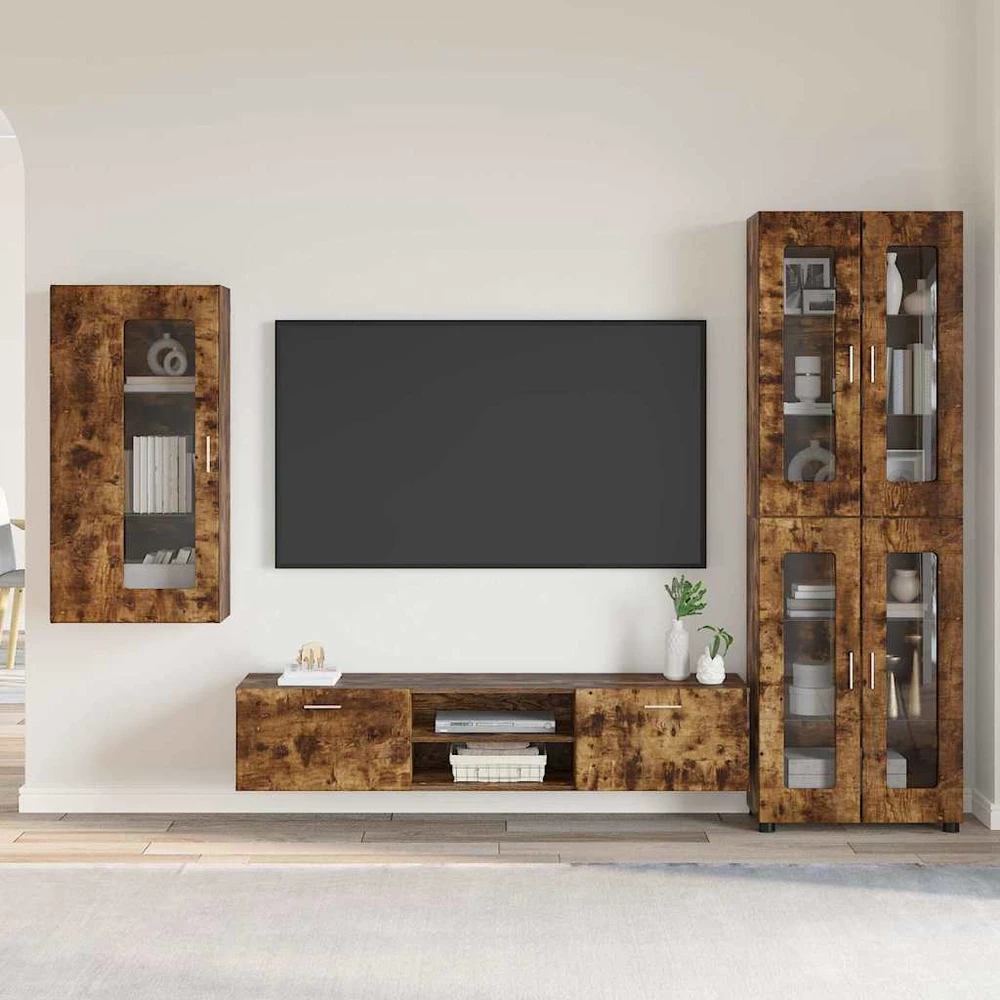 TV spintelių komplektas FLORIN 3 vnt. 150 x 39 x 30 cm