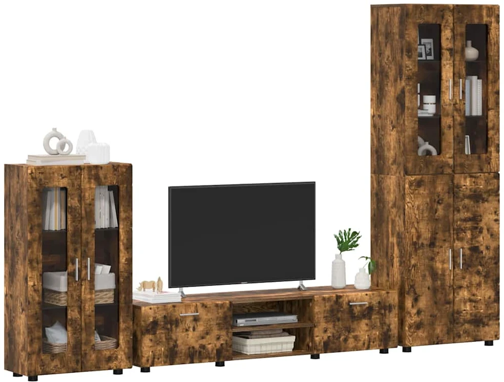 TV spintelių komplektas FLORIN 3 vnt. 150 x 39 x 30 cm