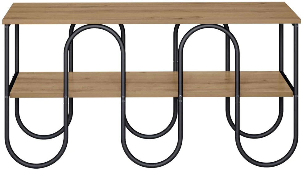 TV staliukas 100 x 40 x 50 cm Artisano ąžuolo Apdirbta mediena