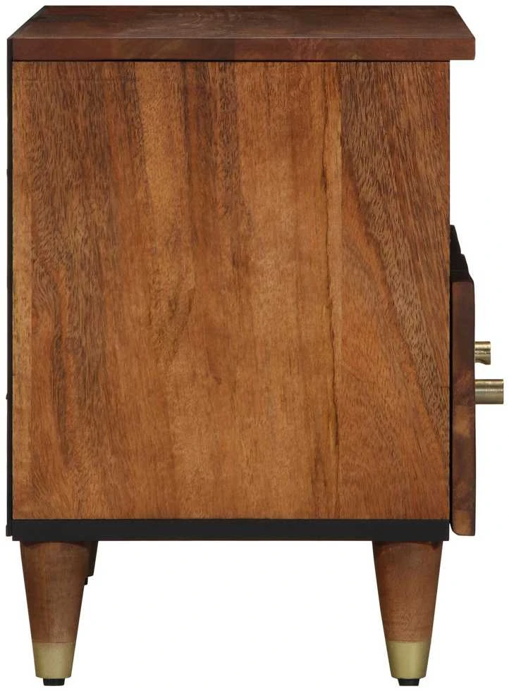 Televizoriaus spintelė su stalčių Medus ruda 70 x 33 x 46 cm