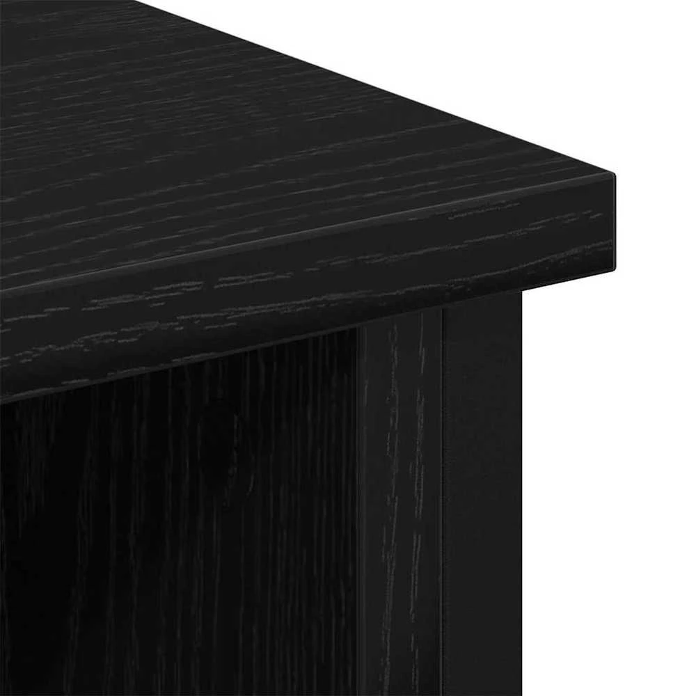 TV staliukas TV spintelių komplektas 100 x 35 x 45 cm Juodas ąžuolas
