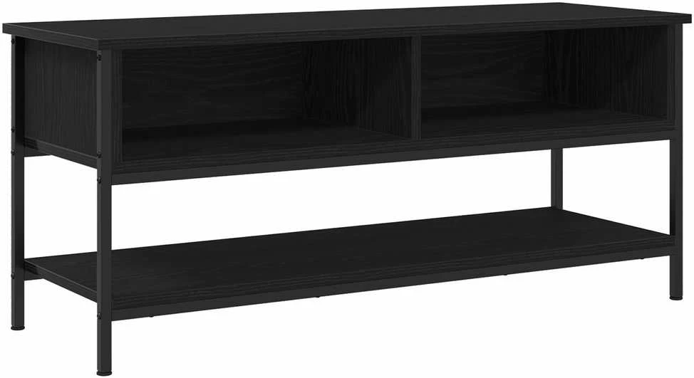 TV staliukas TV spintelių komplektas 100 x 35 x 45 cm Juodas ąžuolas
