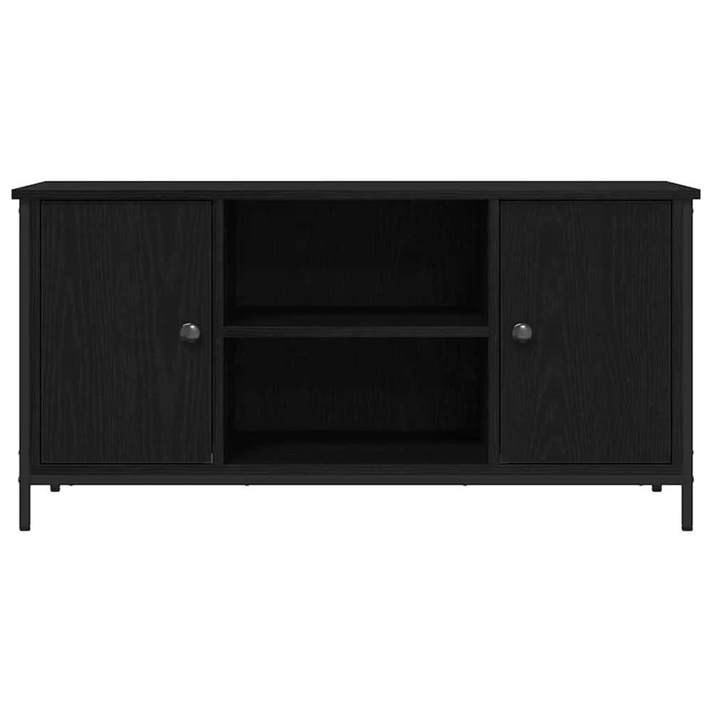 TV staliukas Televizoriaus spintelė 100 x 40 x 50 cm juoda ąžuolo