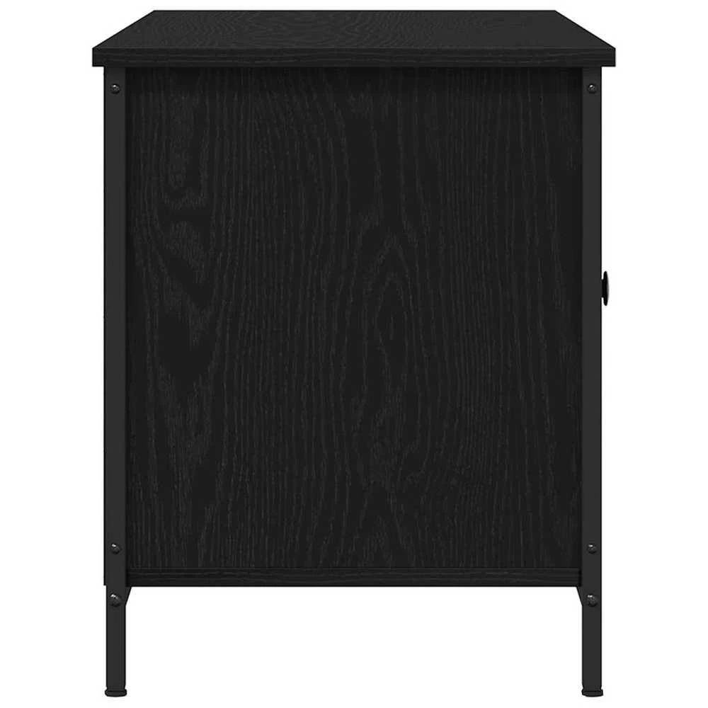 TV staliukas Televizoriaus spintelė 100 x 40 x 50 cm juoda ąžuolo