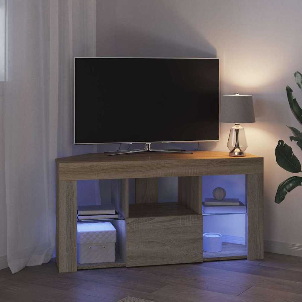 TV staliukas Kampinė LED televizoriaus spinta 100 x 40 x 50 cm
