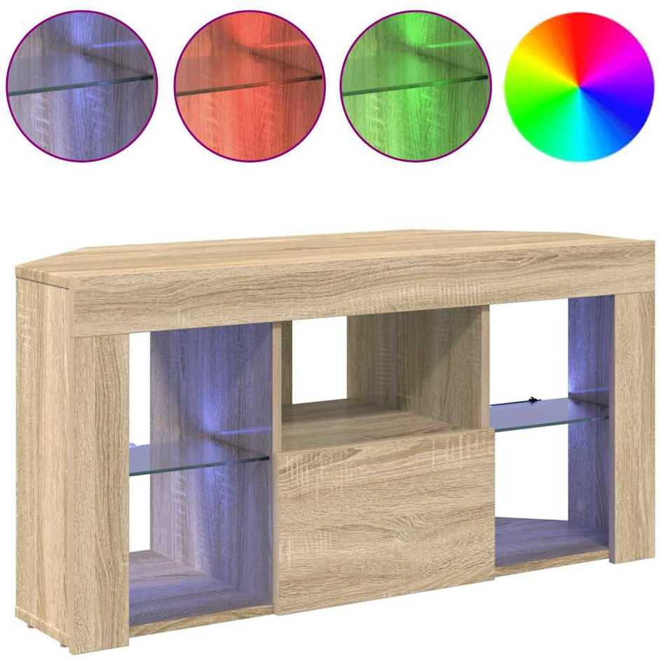 TV staliukas Kampinė LED televizoriaus spinta 100 x 40 x 50 cm