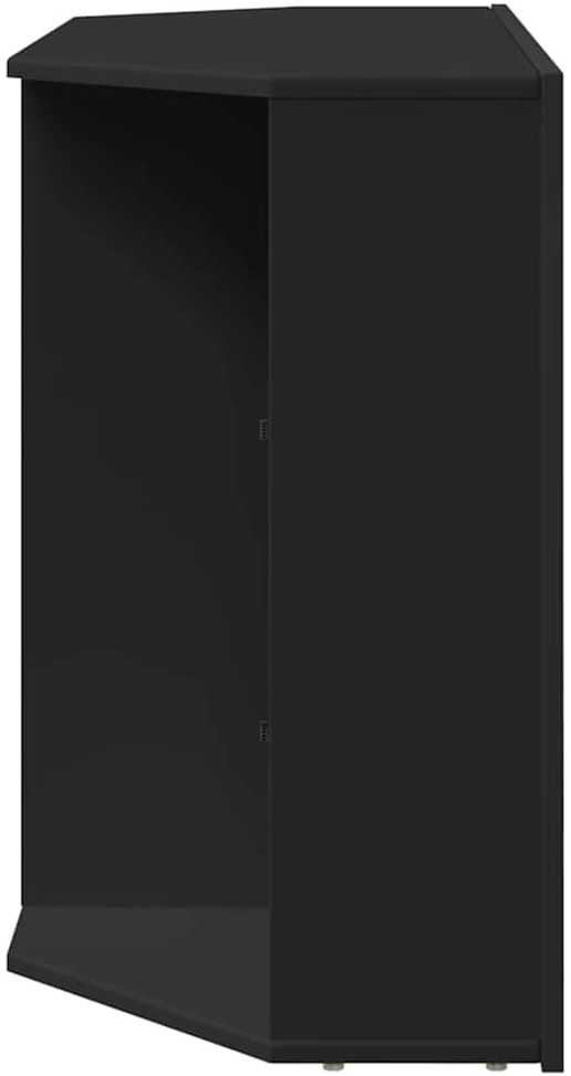 TV staliukas Kampinė LED televizoriaus spinta 100x40x68cm Juoda
