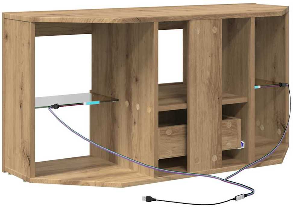 TV staliukas Kampinė LED televizoriaus spinta 100 x 40 x 50 cm