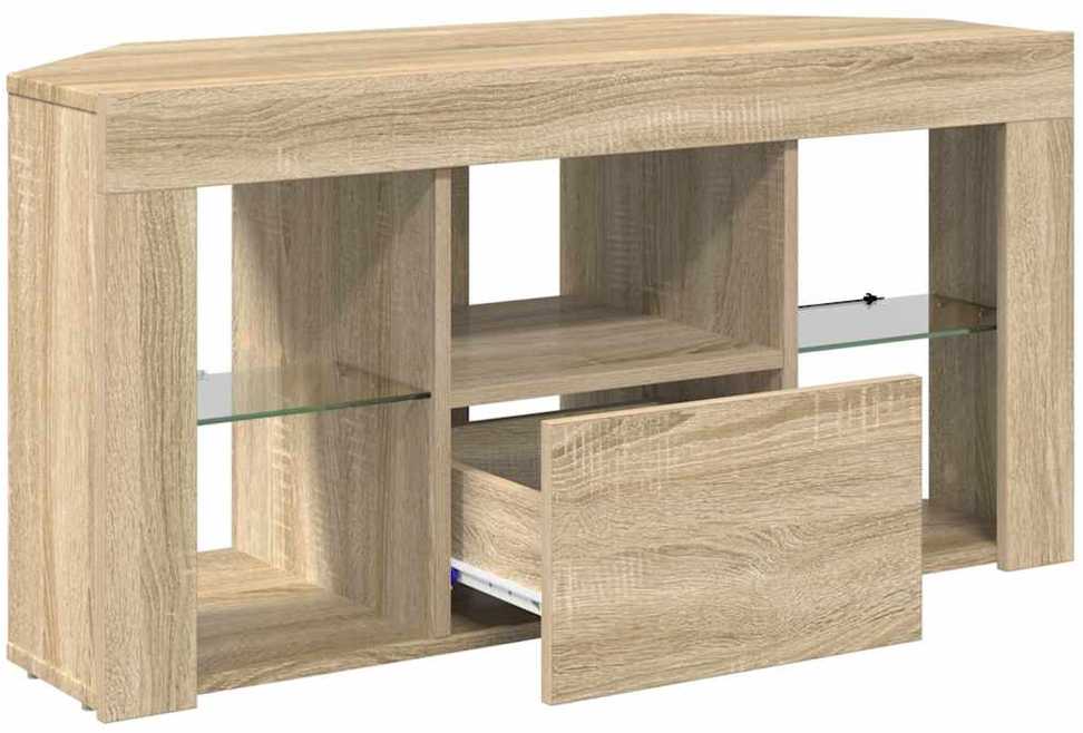 TV staliukas Kampinė LED televizoriaus spinta 100 x 40 x 50 cm
