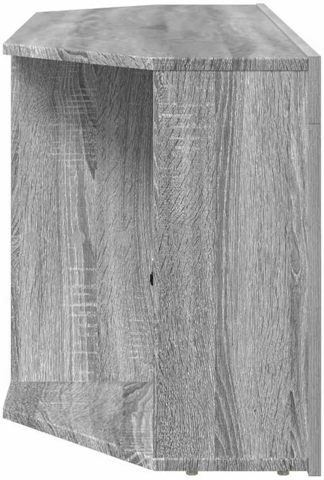 TV staliukas Kampinė LED televizoriaus spinta 100 x 40 x 50 cm Pilkas Sonoma