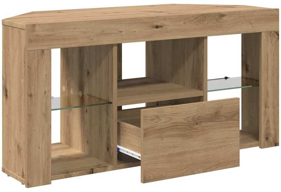 TV staliukas Kampinė LED televizoriaus spinta 100 x 40 x 50 cm