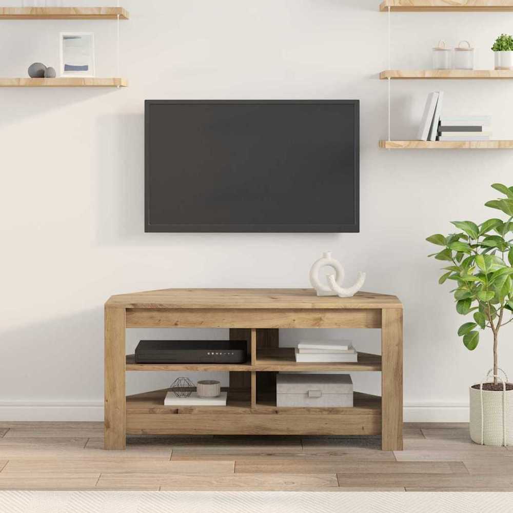 TV staliukas KampinėTVspintelė 102 x 40,5 x 45 cm Amatininkų ąžuolas