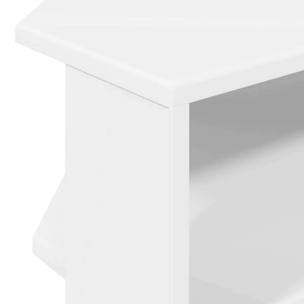 TV staliukas KampinėTVspintelė 102x40,5x45cm Balta Apdirbta mediena