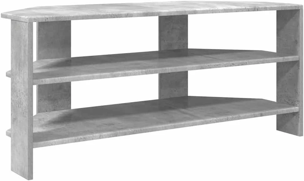 TV staliukas KampinėTVspintelė 102x40,5x45cm Betono pilka Apdirbta mediena