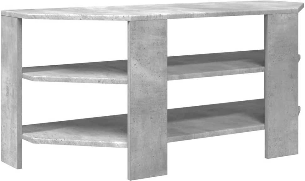 TV staliukas KampinėTVspintelė 102x40,5x45cm Betono pilka Apdirbta mediena