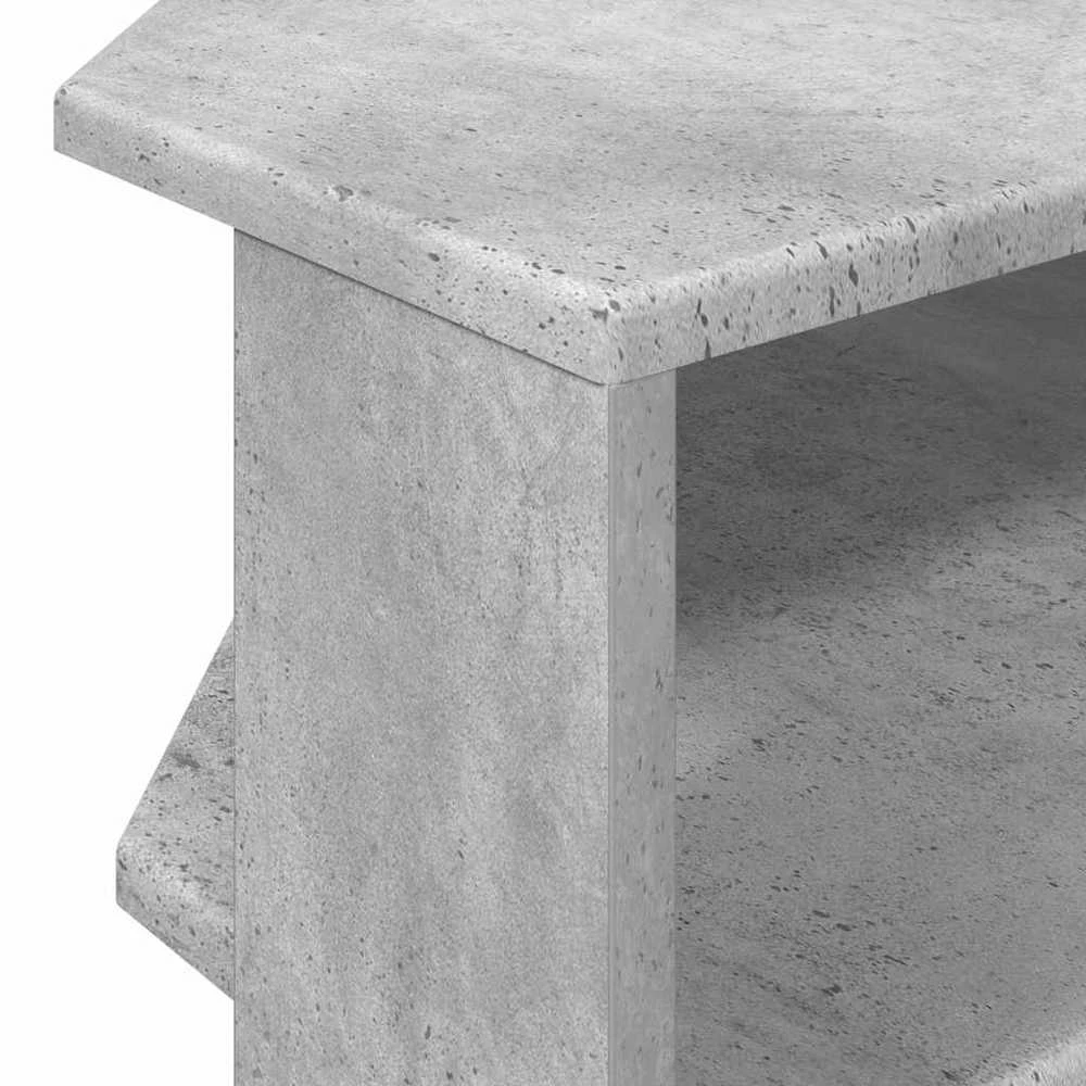 TV staliukas KampinėTVspintelė 102x40,5x45cm Betono pilka Apdirbta mediena