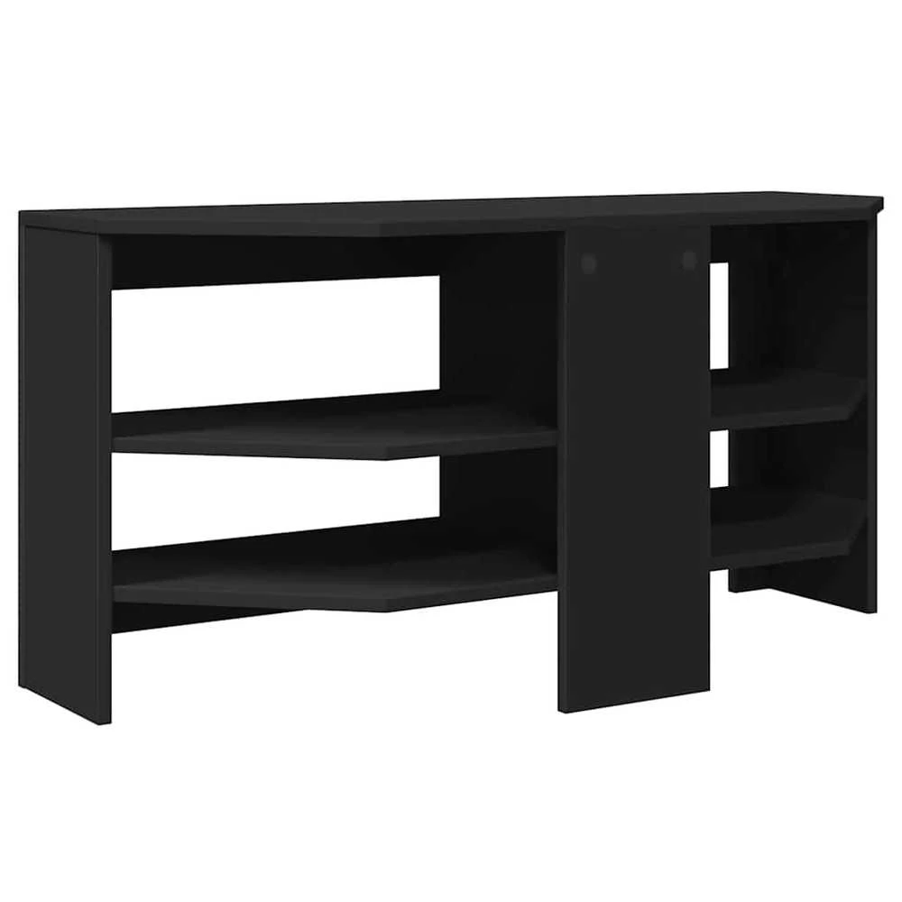 TV staliukas KampinėTVspintelė 102 x 40,5 x 45 cm Juoda Apdirbta mediena