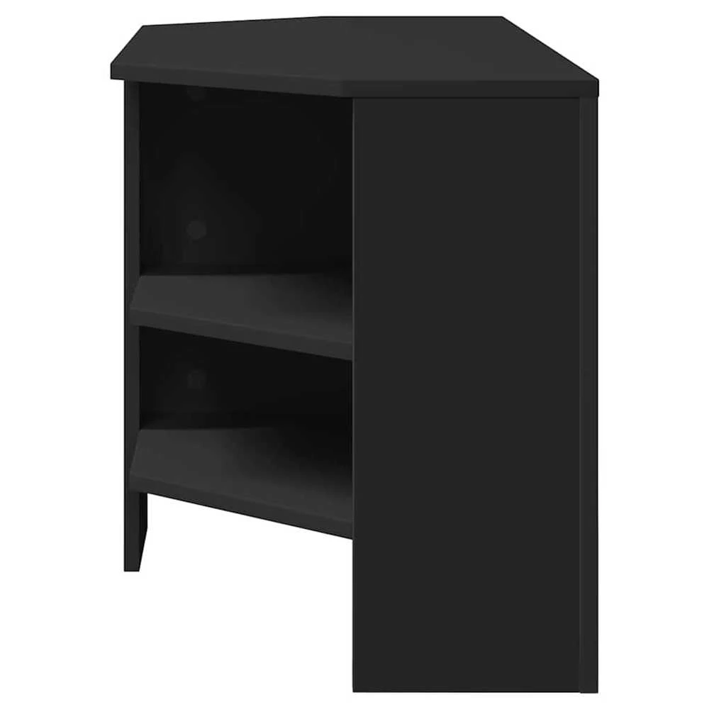 TV staliukas KampinėTVspintelė 102 x 40,5 x 45 cm Juoda Apdirbta mediena