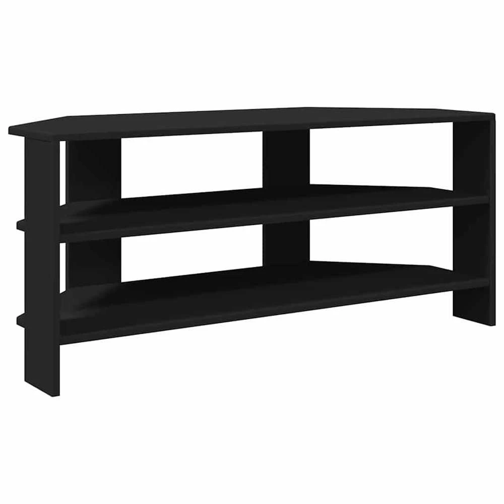 TV staliukas KampinėTVspintelė 102x40,5x45cm Juoda Apdirbta mediena