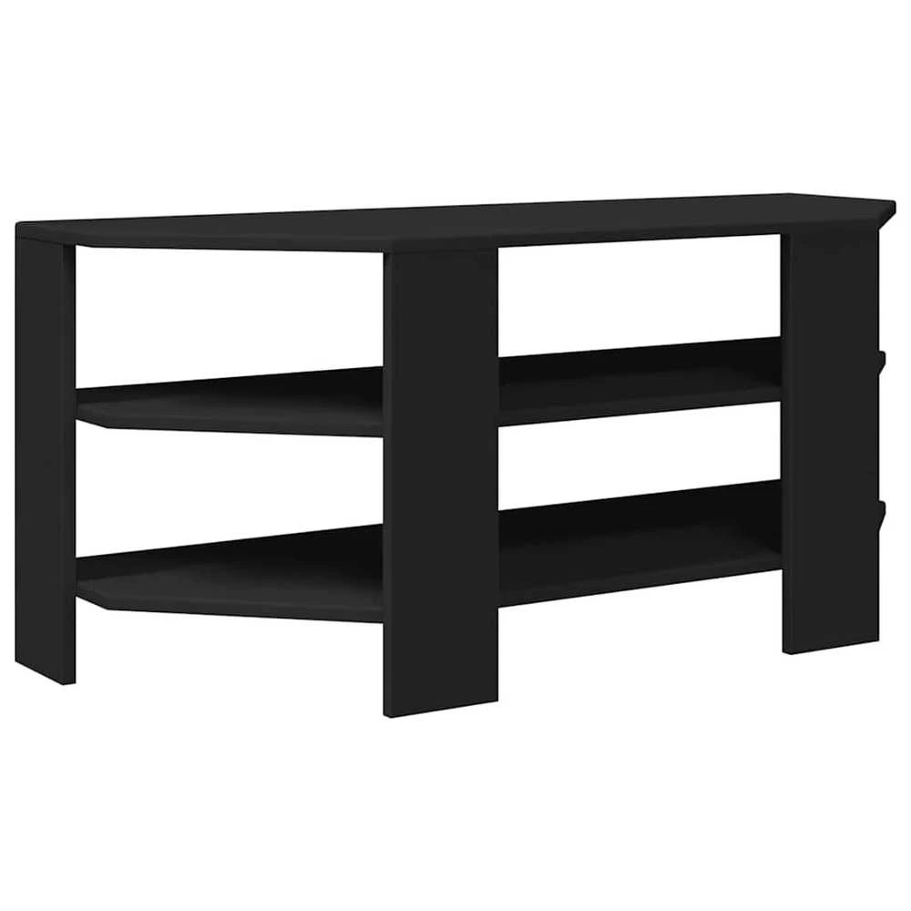 TV staliukas KampinėTVspintelė 102x40,5x45cm Juoda Apdirbta mediena
