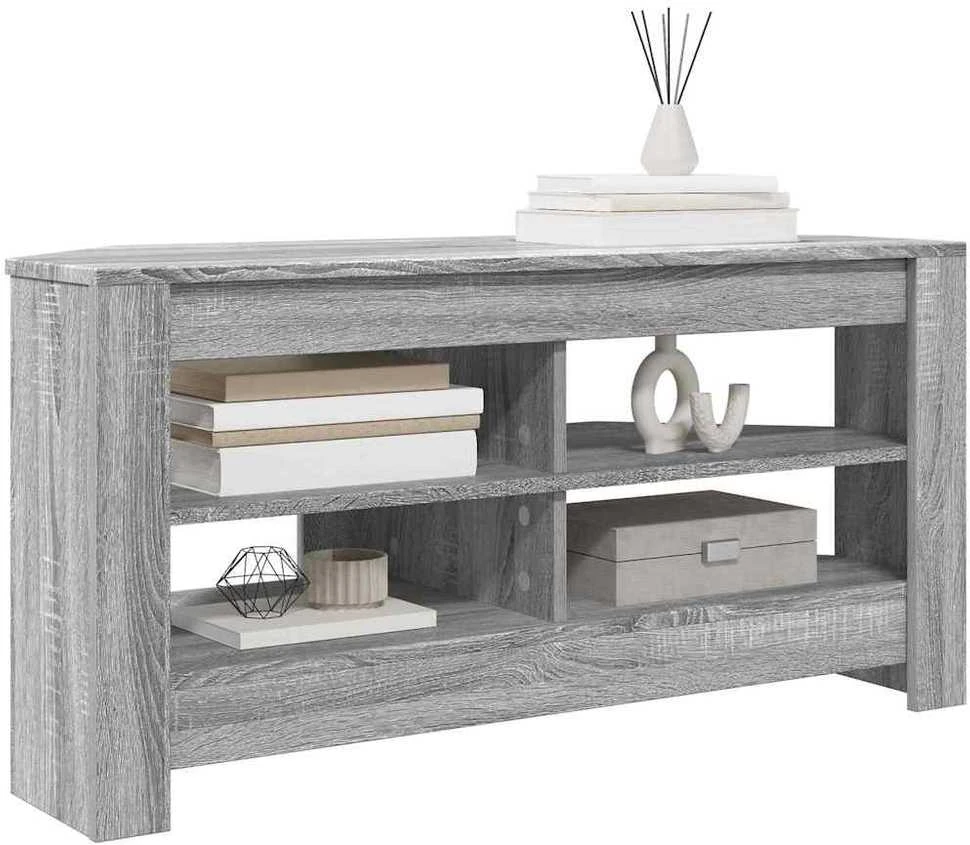 TV staliukas KampinėTVspintelė 102 x 40,5 x 45 cm Pilkas Sonoma