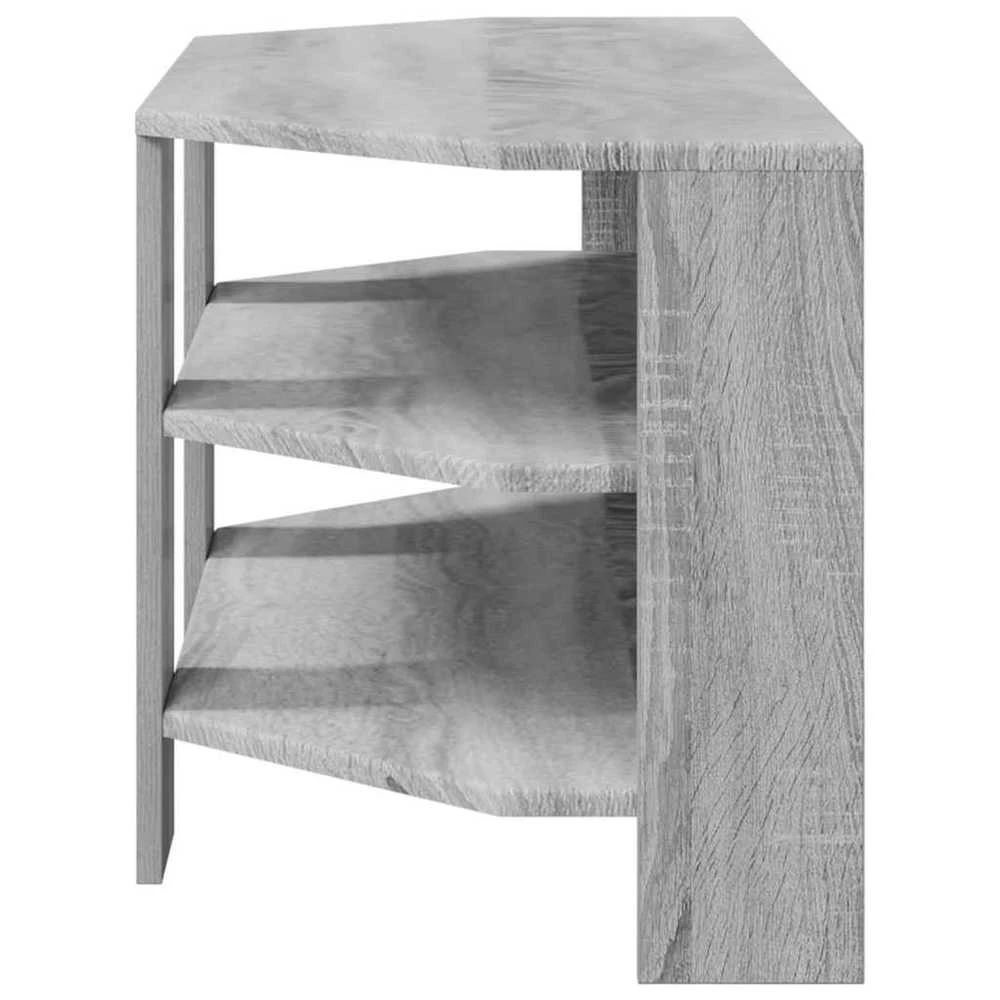 TV staliukas KampinėTVspintelė 102x40,5x45cm Pilkas Sonoma Apdirbta mediena