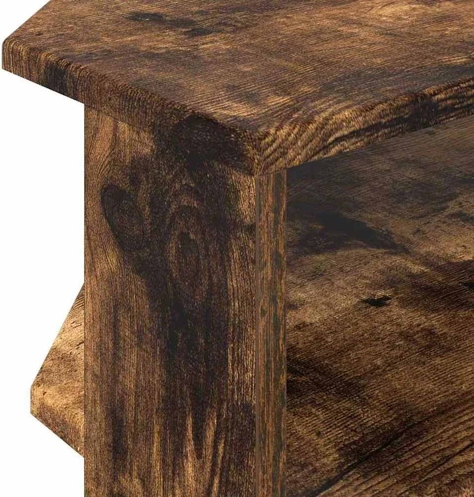 TV staliukas KampinėTVspintelė 102x40,5x45cm Rūkyta ąžuolas Apdirbta mediena