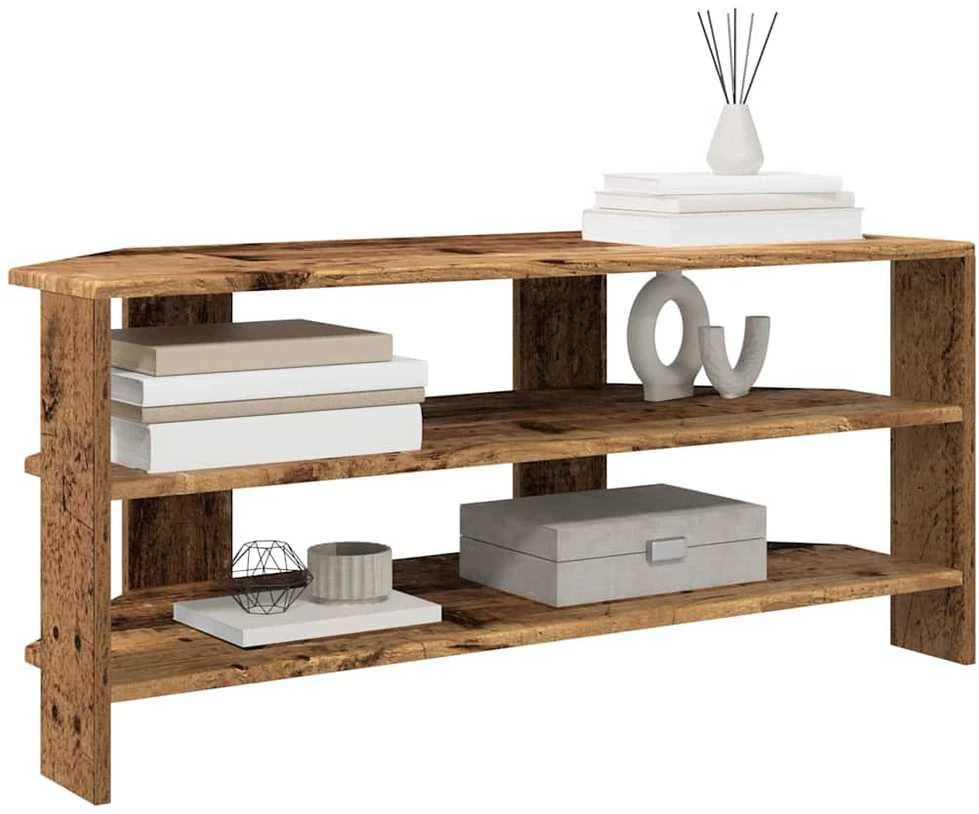 TV staliukas KampinėTVspintelė 102x40,5x45cm Senovinis medis