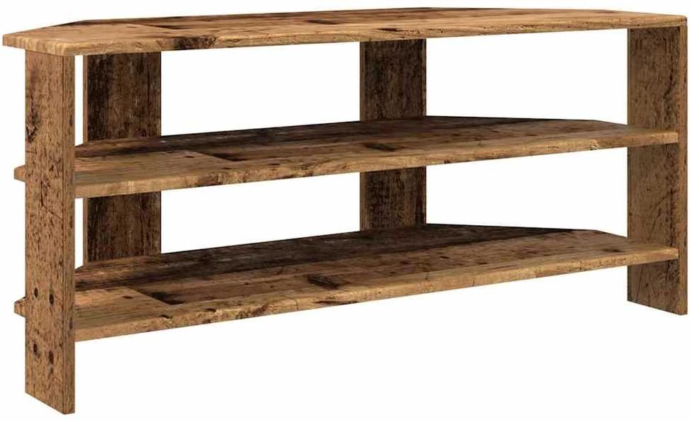 TV staliukas KampinėTVspintelė 102x40,5x45cm Senovinis medis