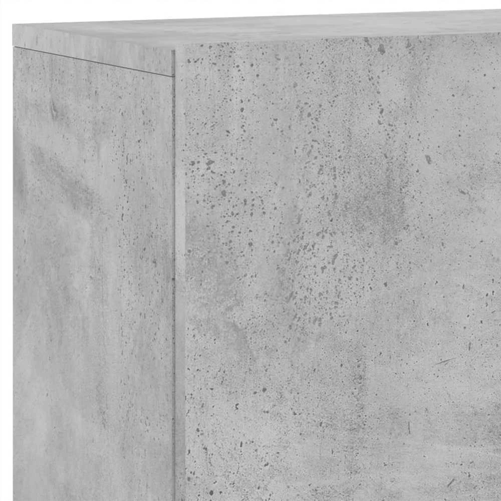 TV staliukas Prie sienos montuojama TV spintelė, betono pilka, 100x30x41cm