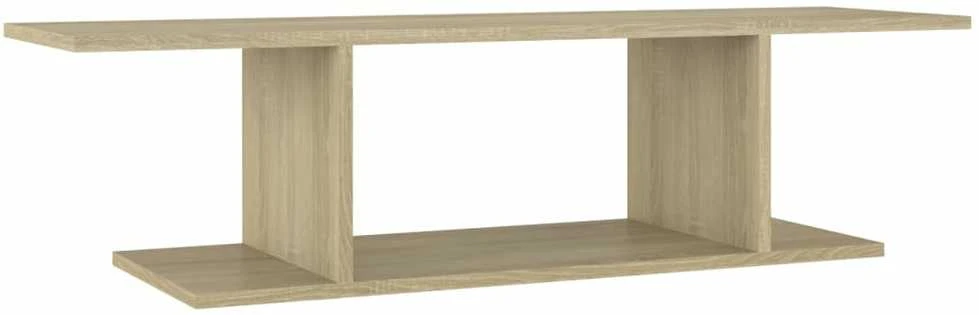 TV staliukas Sieninė televizoriaus spintelė, ąžuolo spalvos, 103x30x26,5cm