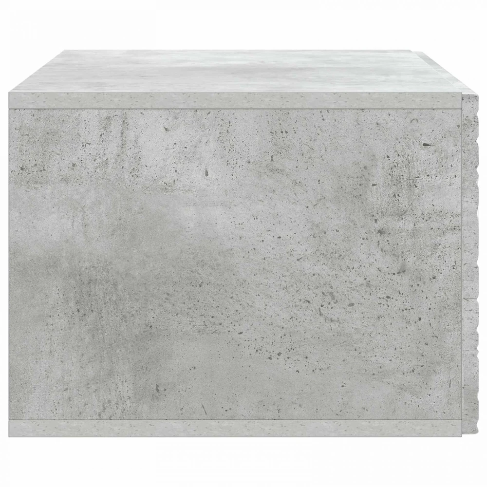 TV staliukas Sieninė TV spintelė 59,5 x 41 x 30 cm Betono pilka