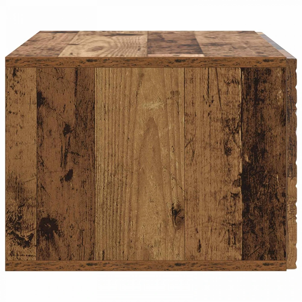 TV staliukas Sieninė TV spintelė 59,5 x 31 cm Sendintos medienos