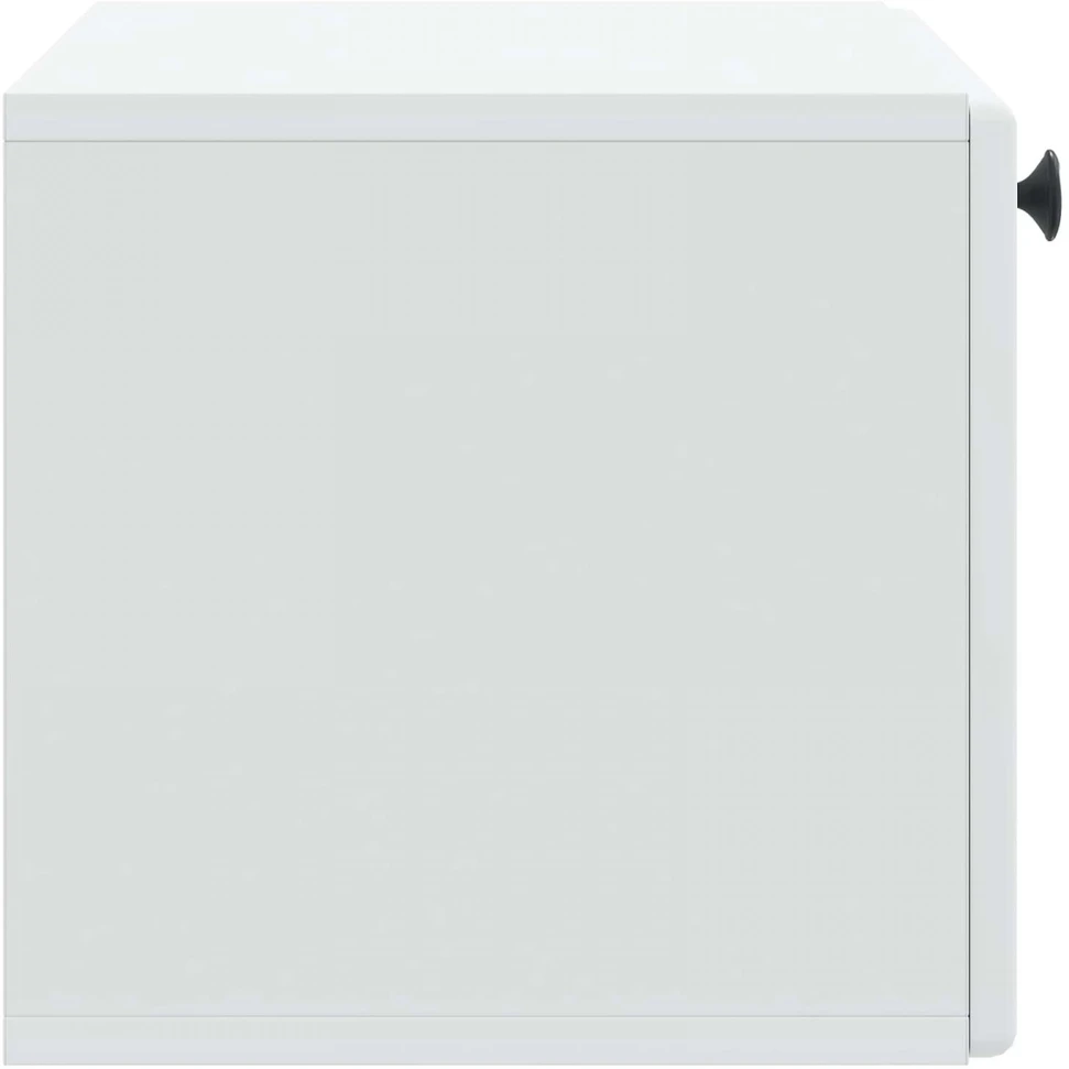 TV staliukas Sieninė TV spintelė 59,5 x 31 x 30 cm Balta Apdirbta mediena