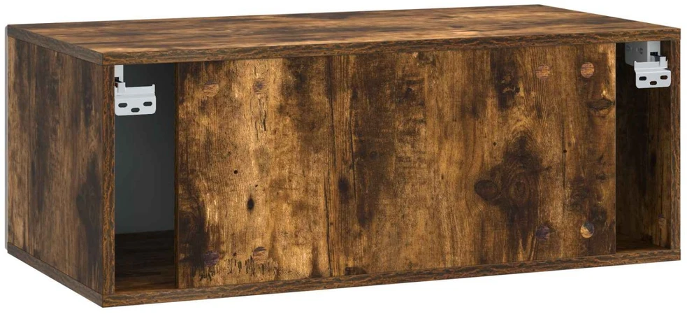 TV staliukas Sieninė TV spintelė 78,5 x 41 x 30 cm Dūminio ąžuolo
