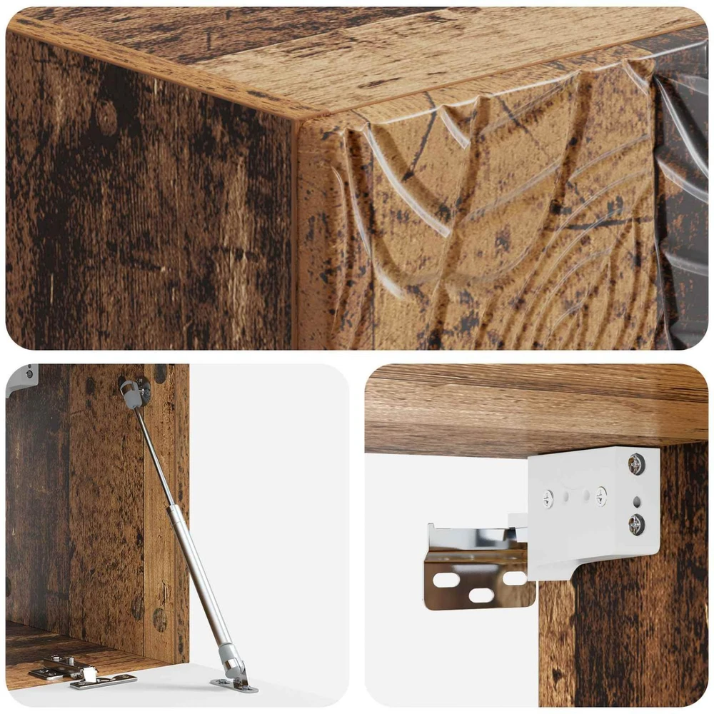 TV staliukas Sieninė TV spintelė 78,5 x 31 cm Sendintos medienos