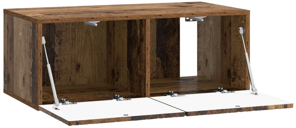 TV staliukas Sieninė TV spintelė 78,5 x 31 cm Sendintos medienos